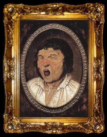 framed  Pieter Bruegel Men yawn, ta009-2